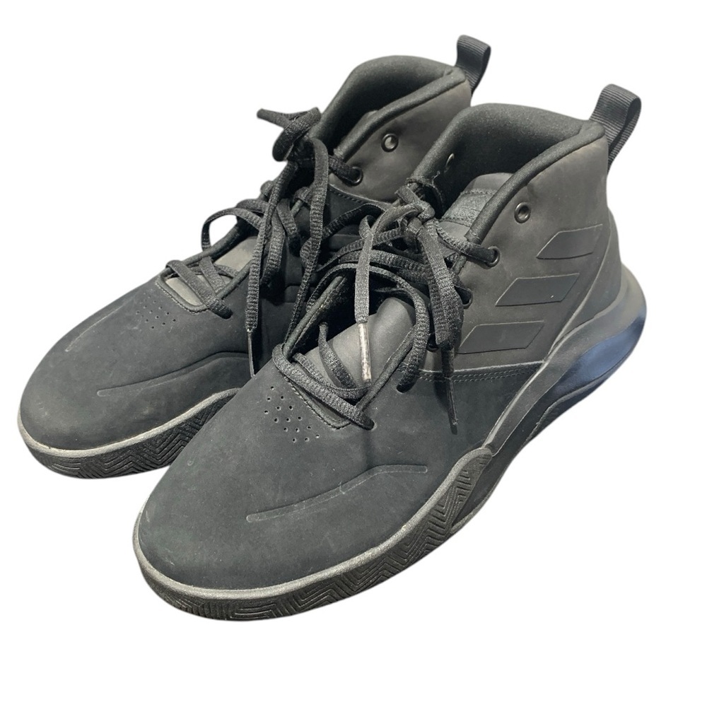 Adidas OwnTheGame Shoe - Men's Basketball - Black SZ 8